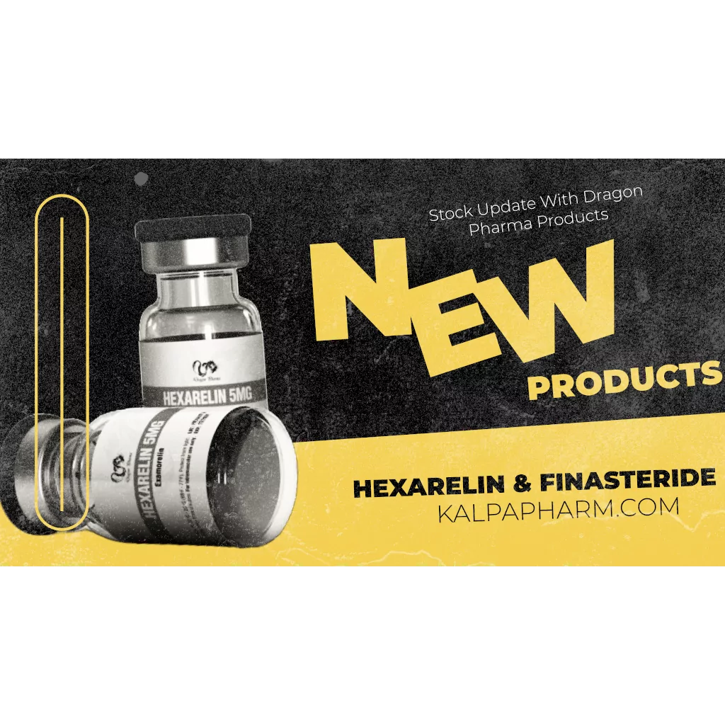 Dragon Pharma Adds Finasteride and Hexarelin to Product Line
