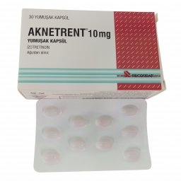 Aknetrent 10 mg by Abdi Ibrahim, Turkey