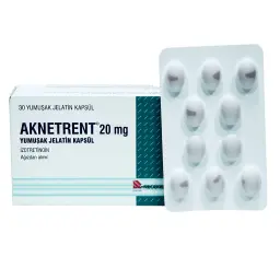 Aknetrent 20 mg by Abdi Ibrahim, Turkey