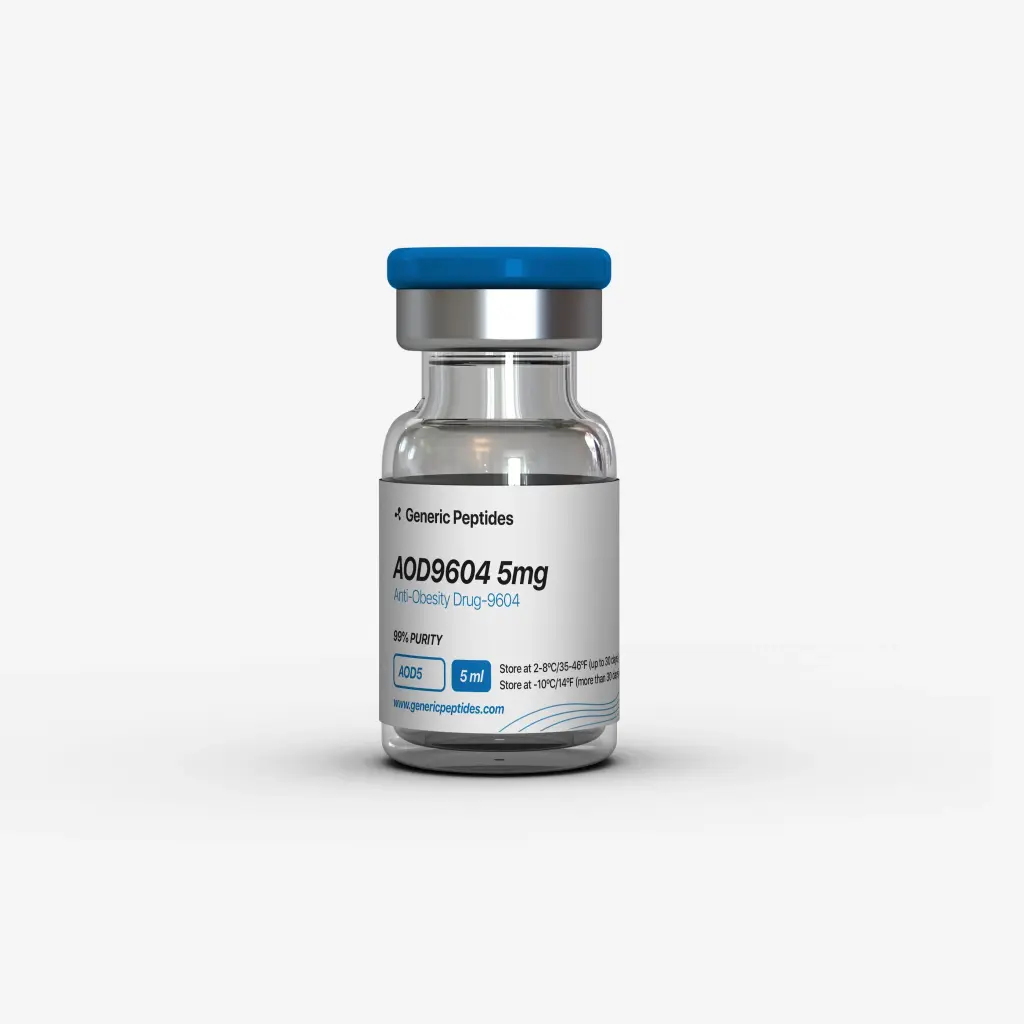 AOD 9604 5 mg by Generic Peptides AOD 9604 5 mg by Generic Peptides