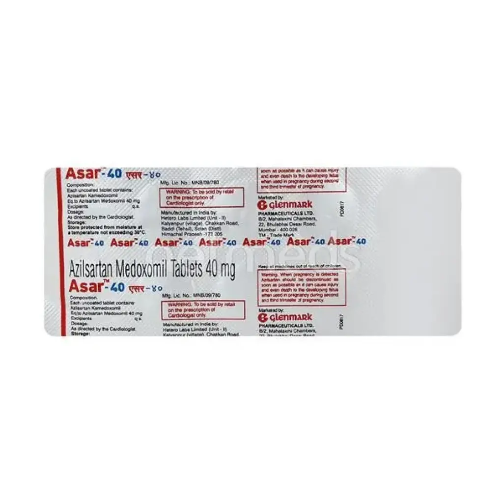Asar-40 by Glenmark Gracewell Division Asar-40 by Glenmark Gracewell Division