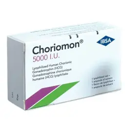 Choriomon 5000 IU by IBSA, Turkey