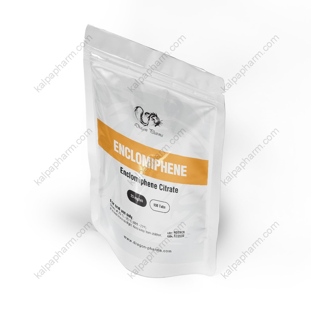 Enclomiphene 25 mg by Dragon Pharma, Europe Enclomiphene 25 mg by Dragon Pharma, Europe