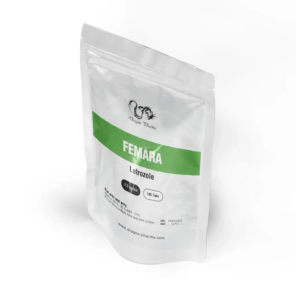 Femara 2.5 mg by Dragon Pharma, Europe Femara 2.5 mg by Dragon Pharma, Europe