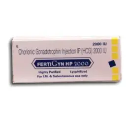 Fertigyn 2000 IU by Sun Pharma, India