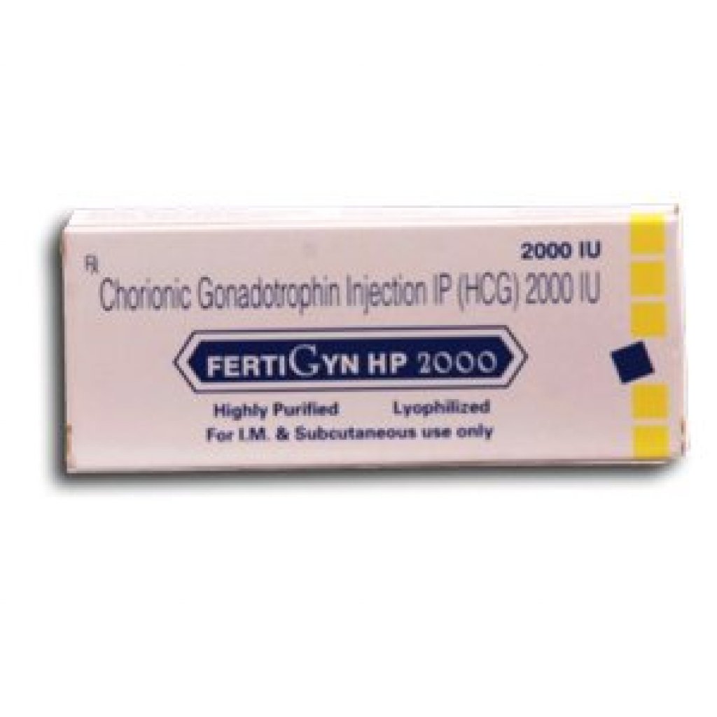 Fertigyn 2000 IU by Sun Pharma, India Fertigyn 2000 IU by Sun Pharma, India