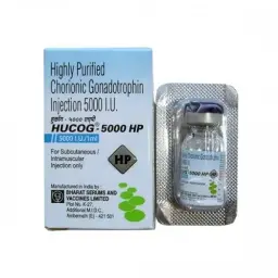 HuCoG 5000 IU by Bharat Serums And Vaccines Ltd, India