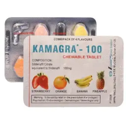 Kamagra Flavored by Ajanta Pharma, India