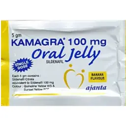 Kamagra Oral Jelly (Banana) by Ajanta Pharma, India