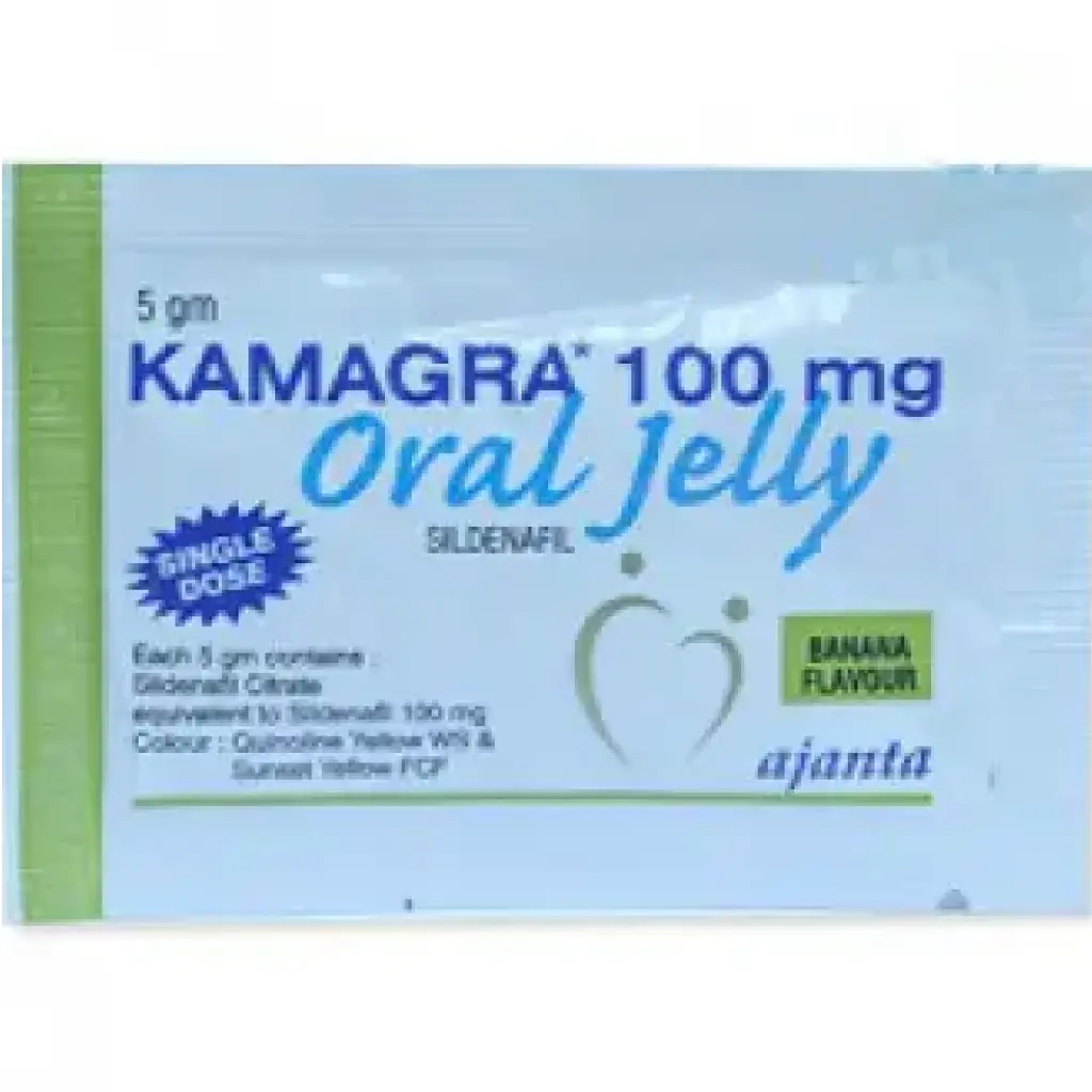 Kamagra Oral Jelly (Mint) by Ajanta Pharma, India Kamagra Oral Jelly (Mint) by Ajanta Pharma, India