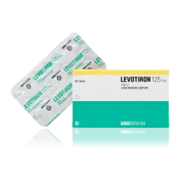 Levotiron 125 mcg by Abdi Ibrahim, Turkey