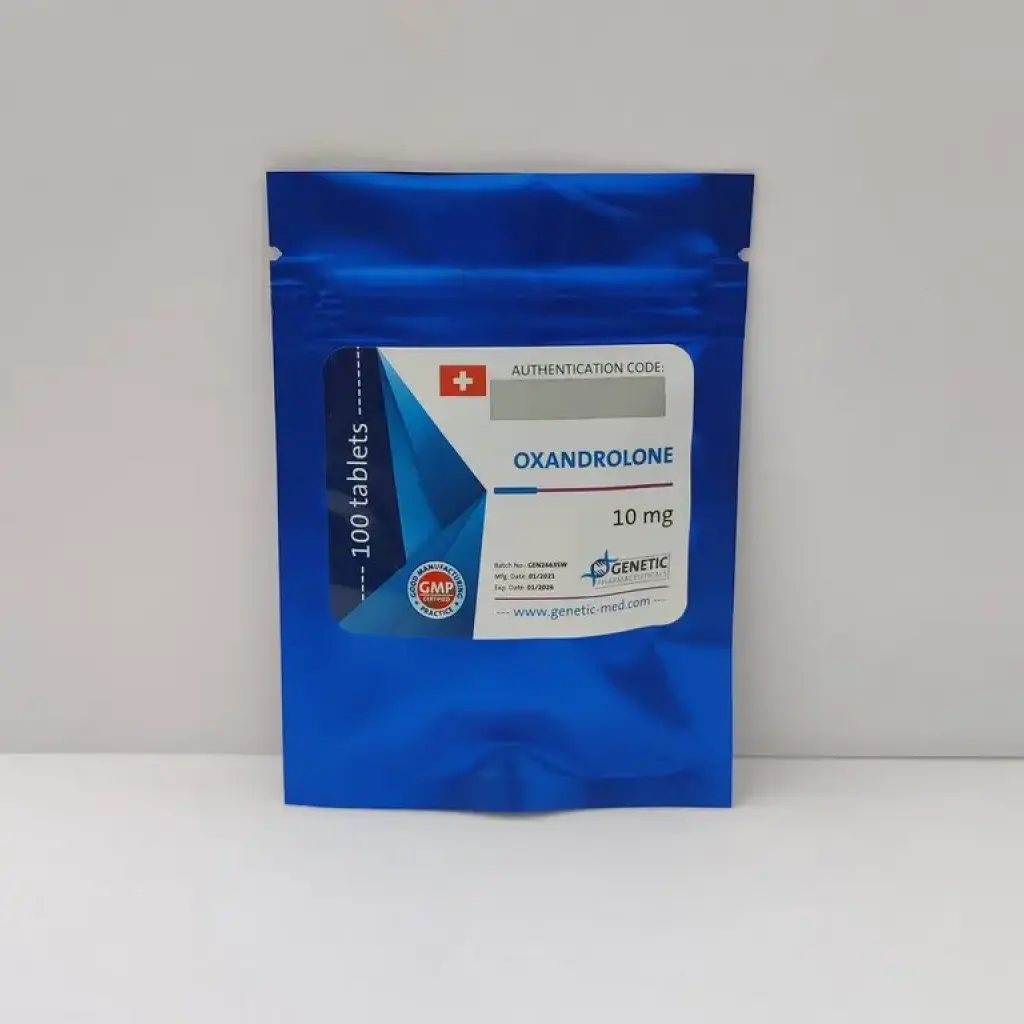 Oxandrolone 10 mg by Genetic Pharmaceuticals Oxandrolone 10 mg by Genetic Pharmaceuticals