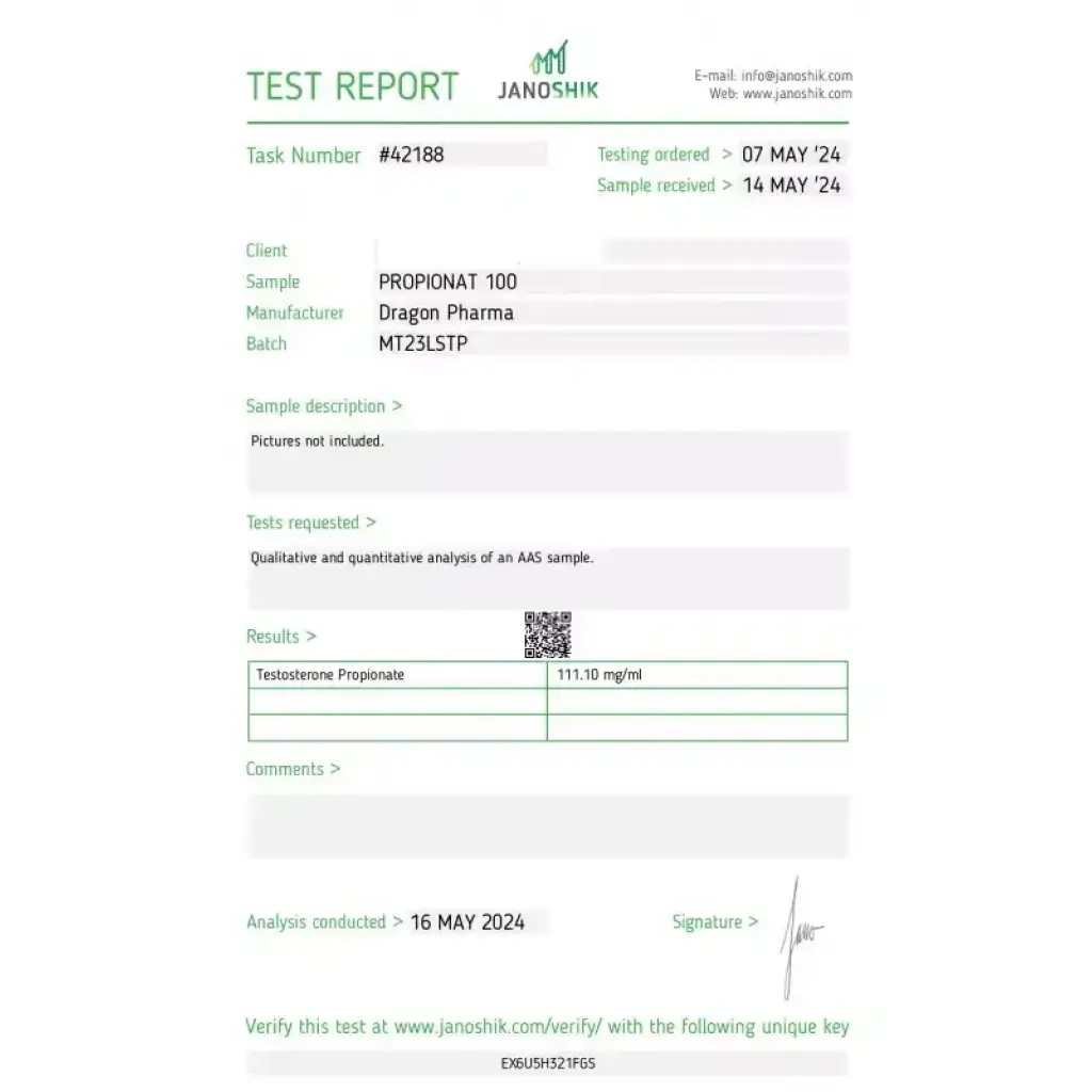 Propionat 100 mg by Dragon Pharma, Europe Propionat 100 mg by Dragon Pharma, Europe