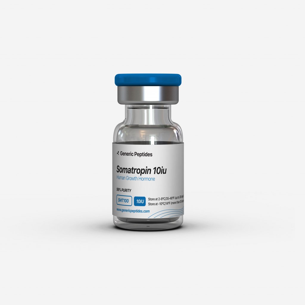 Somatropin 100 IU by Generic Peptides Somatropin 100 IU by Generic Peptides
