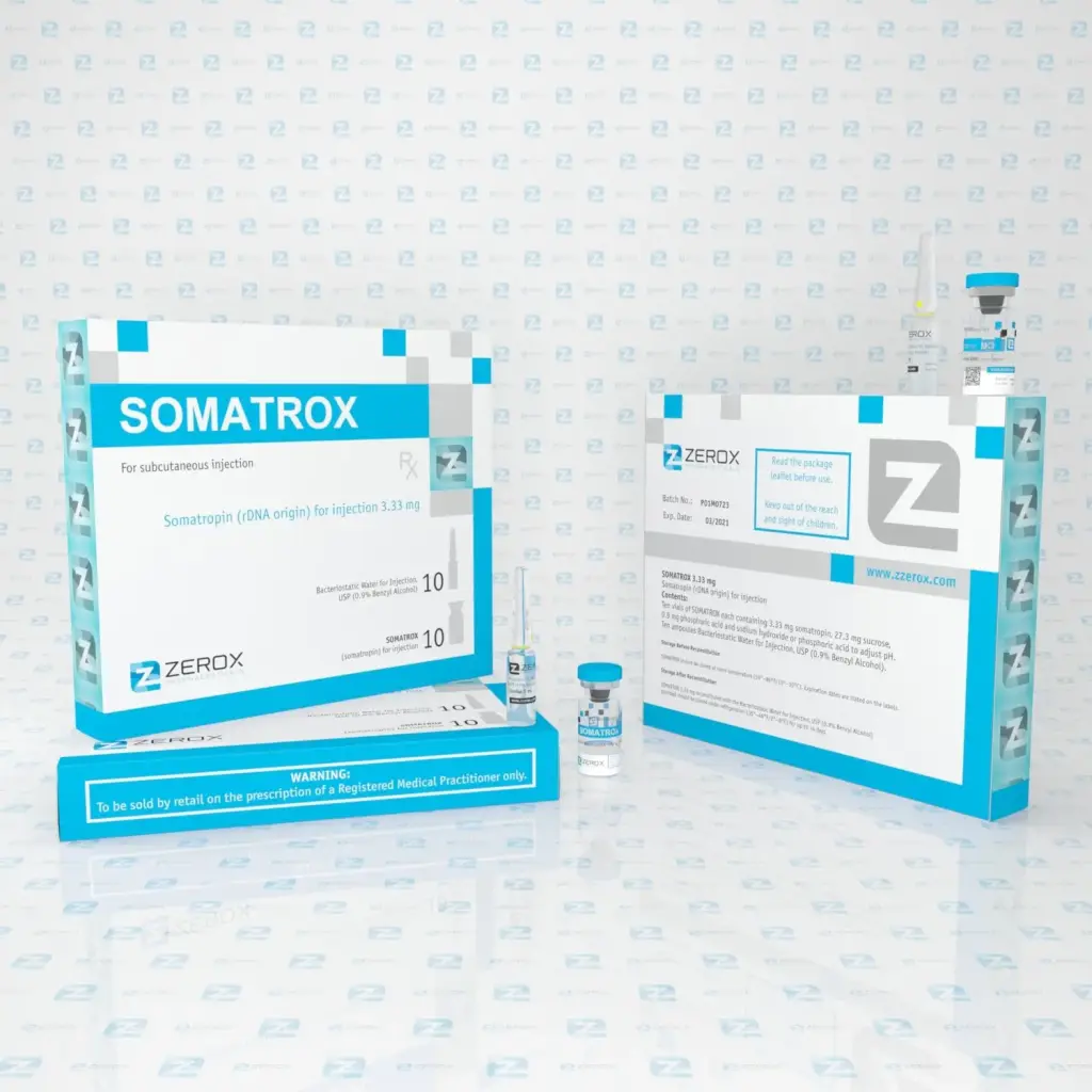 Somatrox 10 IU by Zerox Pharmaceuticals Somatrox 10 IU by Zerox Pharmaceuticals
