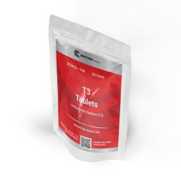 T3 25 mcg by British Dragon Pharmaceuticals