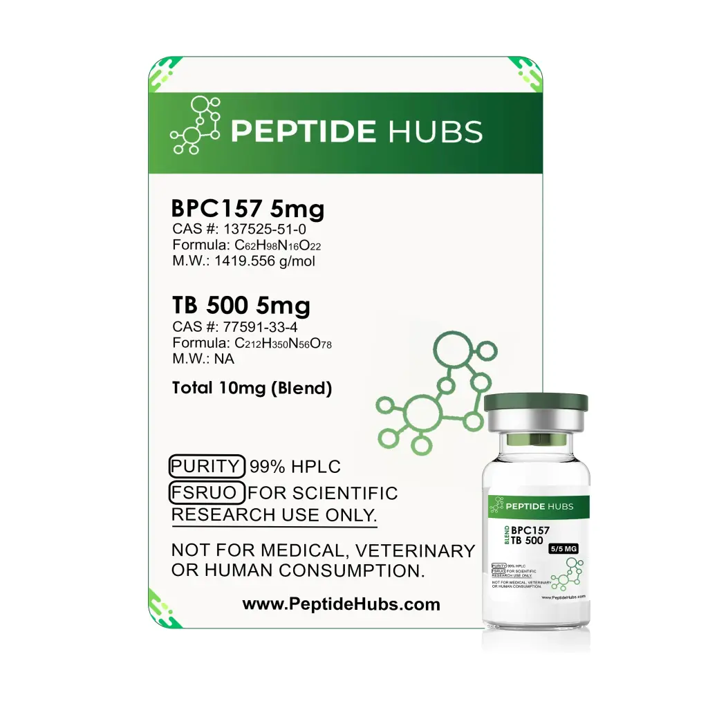 TB 500/BPC 157 10 mg by Peptide Hubs TB 500/BPC 157 10 mg by Peptide Hubs