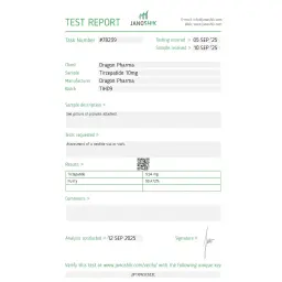 Tirze-Pep 10 mg by Dragon Pharma, Europe