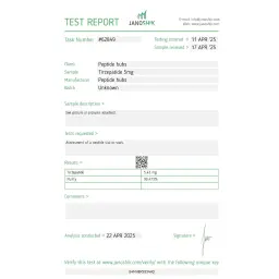 Tirzep 5 mg by Peptide Hubs