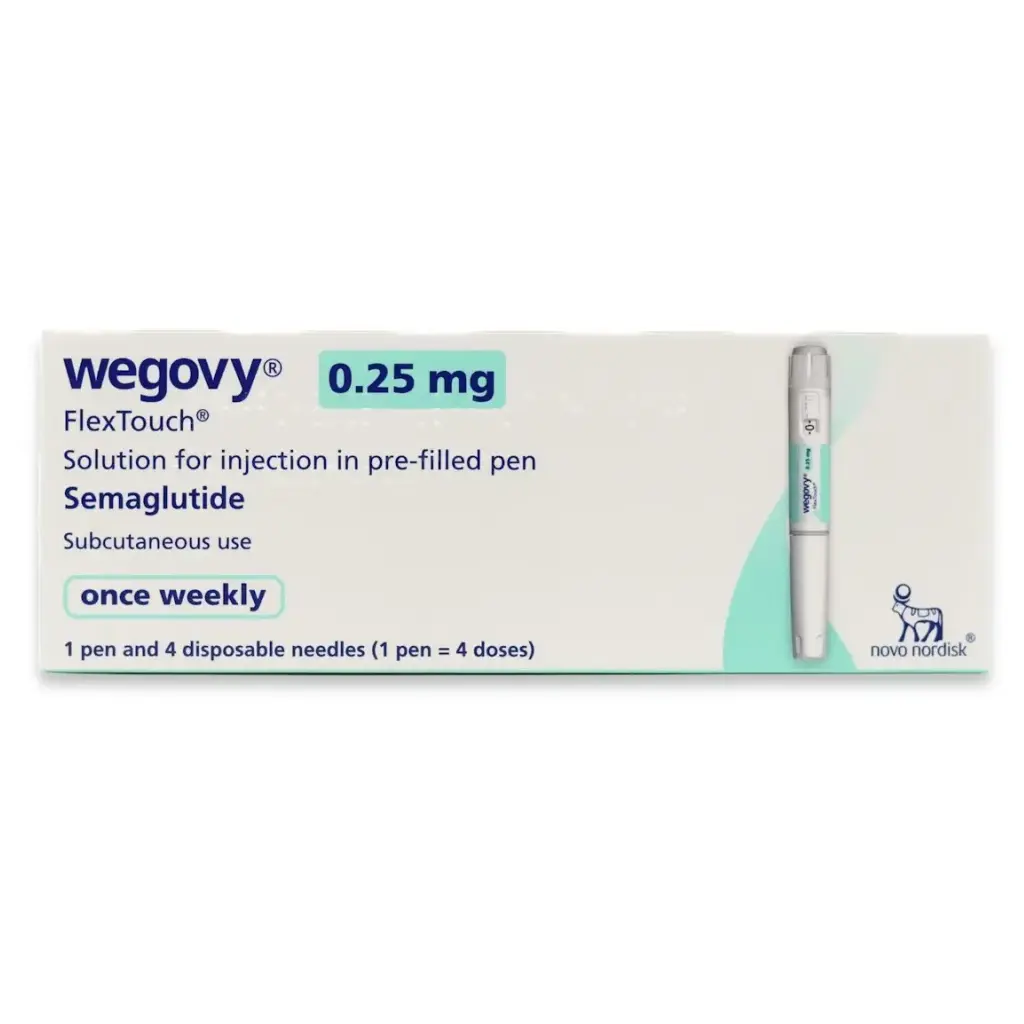Wegovy 0.25 mg by Novo Nordisk Wegovy 0.25 mg by Novo Nordisk