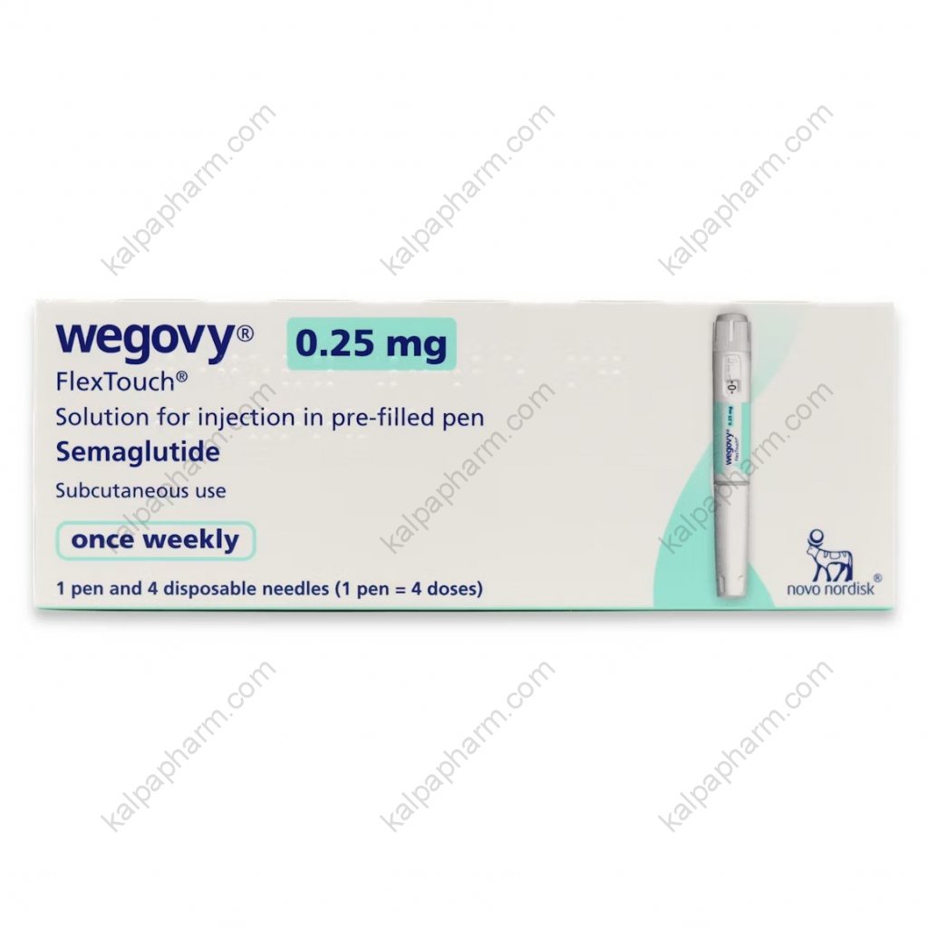 Wegovy 0.25 mg by Novo Nordisk Wegovy 0.25 mg by Novo Nordisk