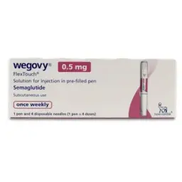 Wegovy 0.5 mg by Novo Nordisk
