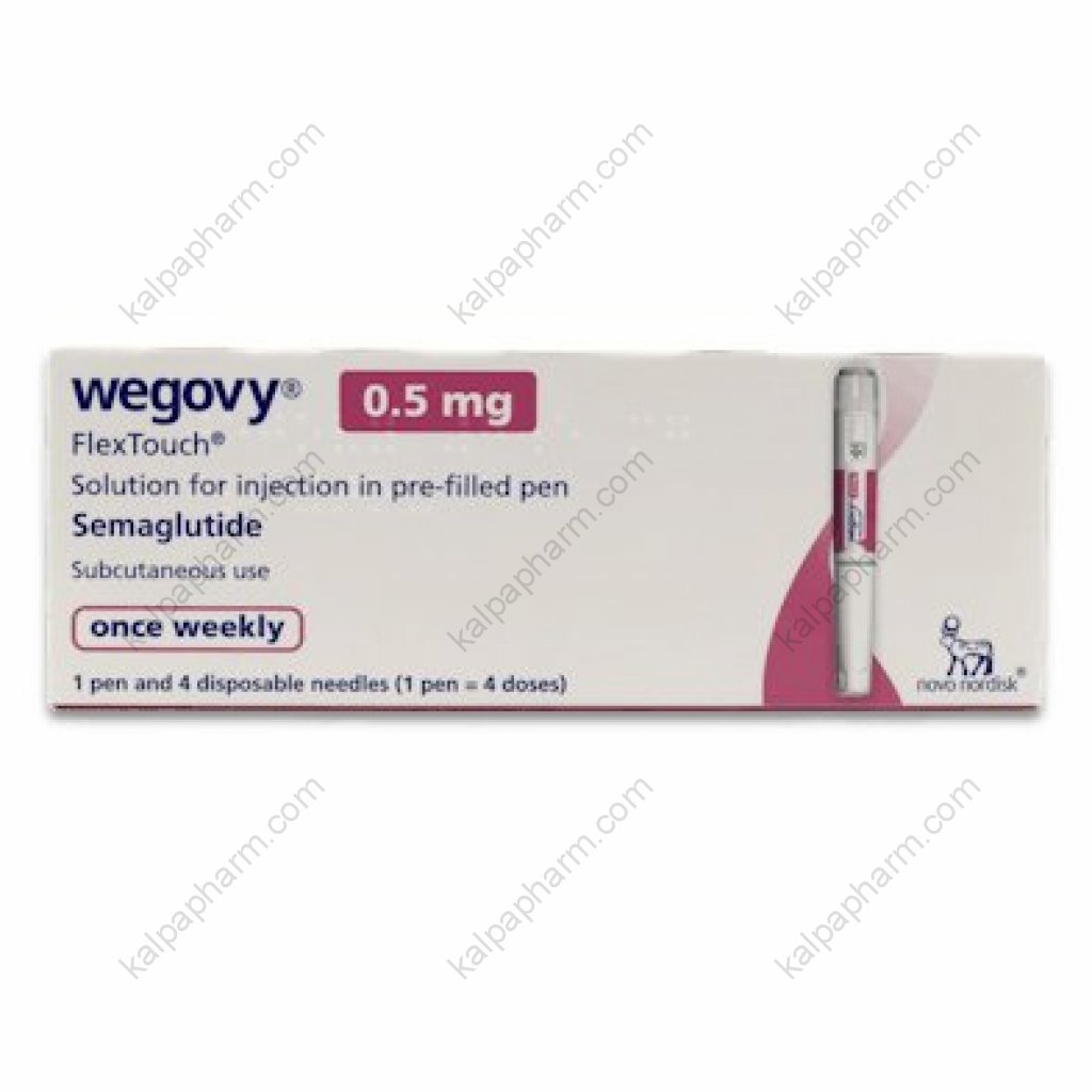 Wegovy 0.5 mg by Novo Nordisk Wegovy 0.5 mg by Novo Nordisk