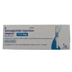 Wegovy 1.7 mg by Novo Nordisk